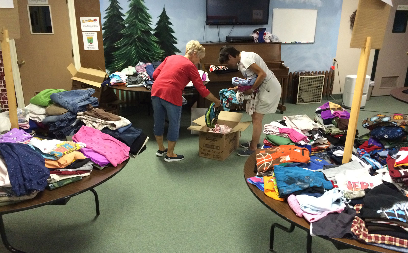 Local missions, clothing giveaway, Orrville C&MA Church
